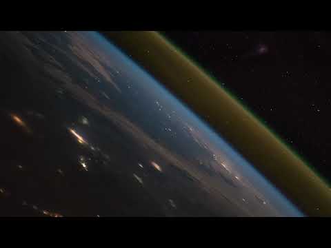 Rocket Launch as Seen from the International Space Station