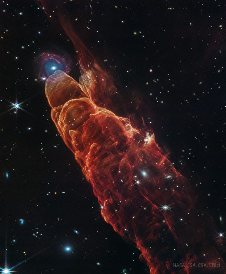 HH 49: Interstellar Jet from Webb