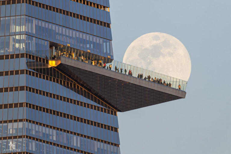 Moon Near the Edge