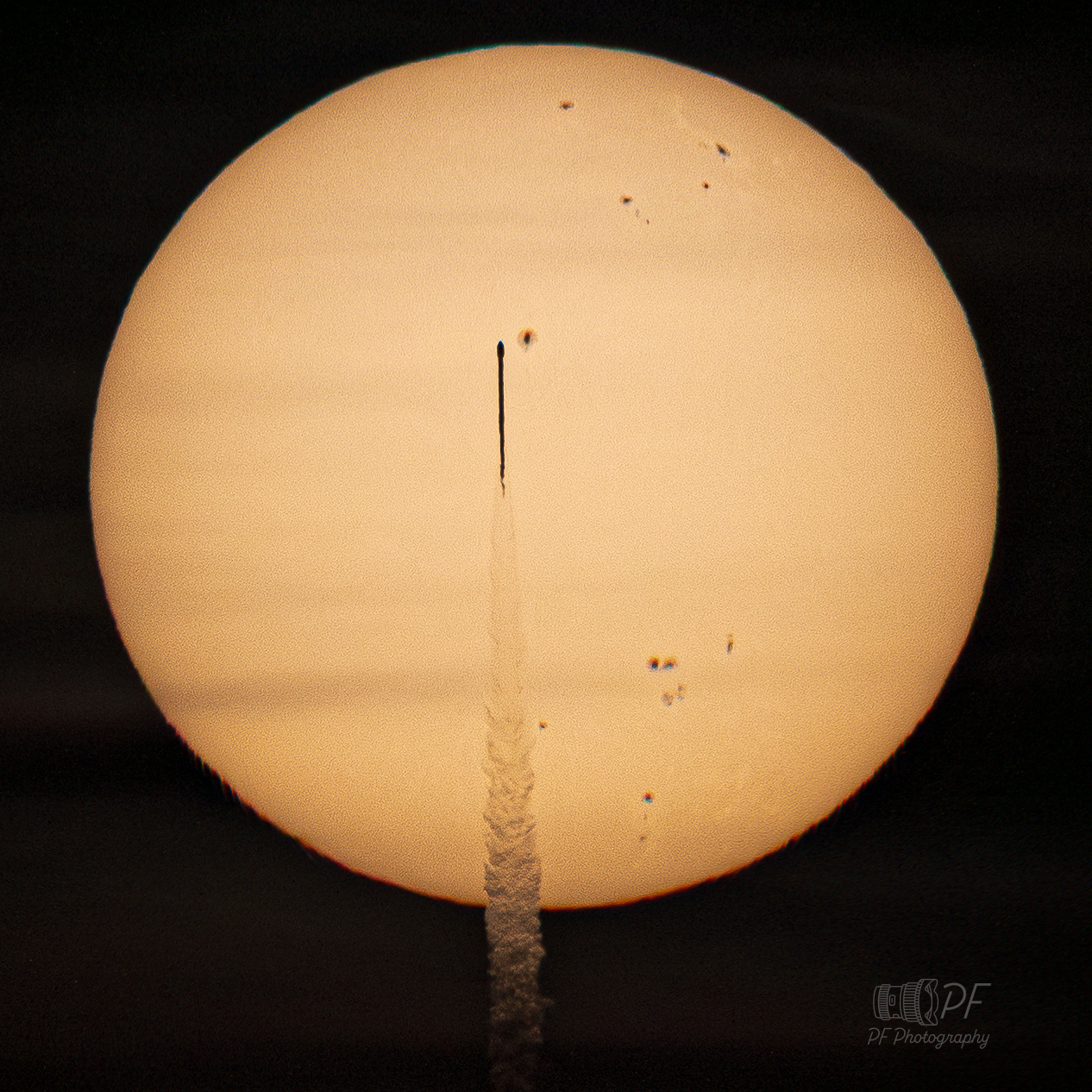 A Rocket in the Sun