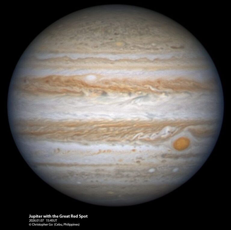 Jupiter with the Great Red Spot