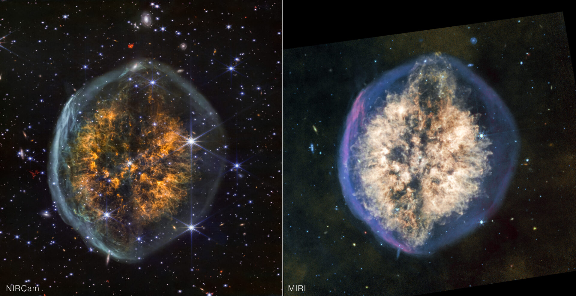The Cranium Nebula from the Webb Telescope