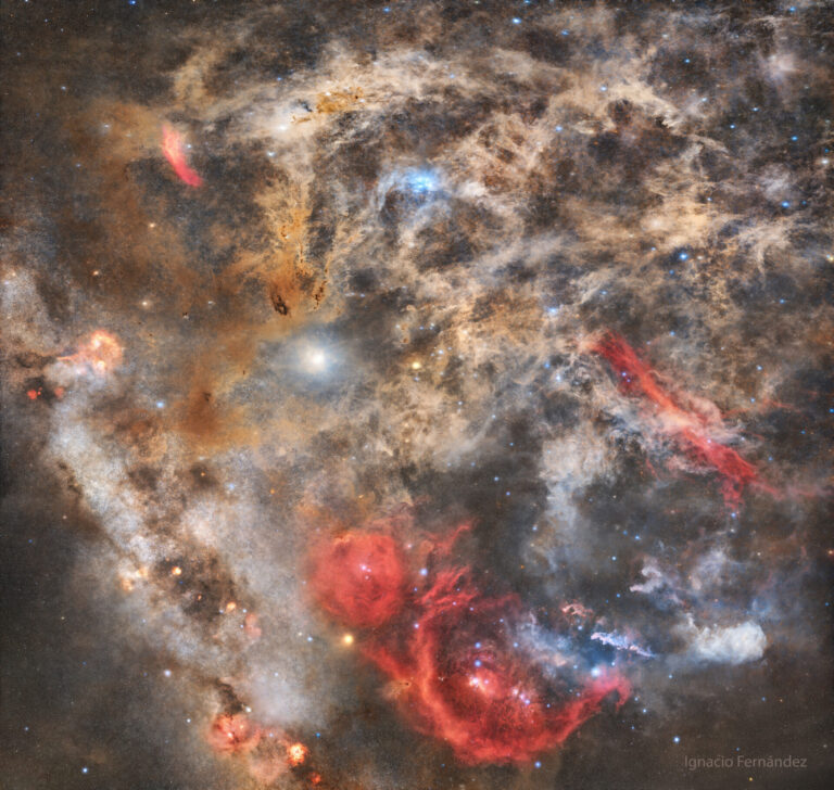 The Dusty Surroundings of Orion and the Pleiades