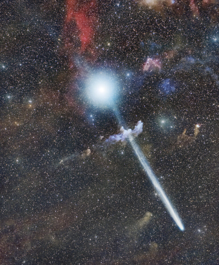 Comet R3 PanSTARRS Before Rigel