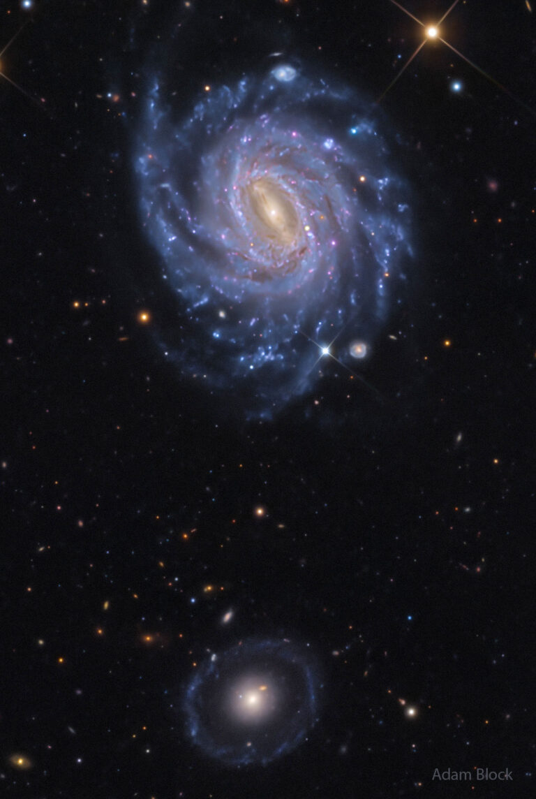 NGC 3660 and Burçin’s Galaxy