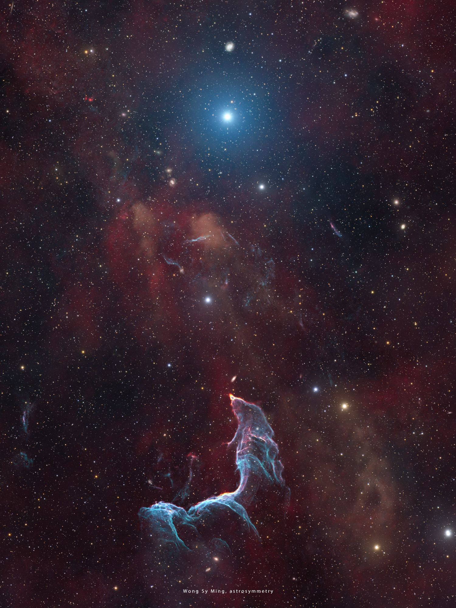 The Mermaid Nebula Supernova Remnant