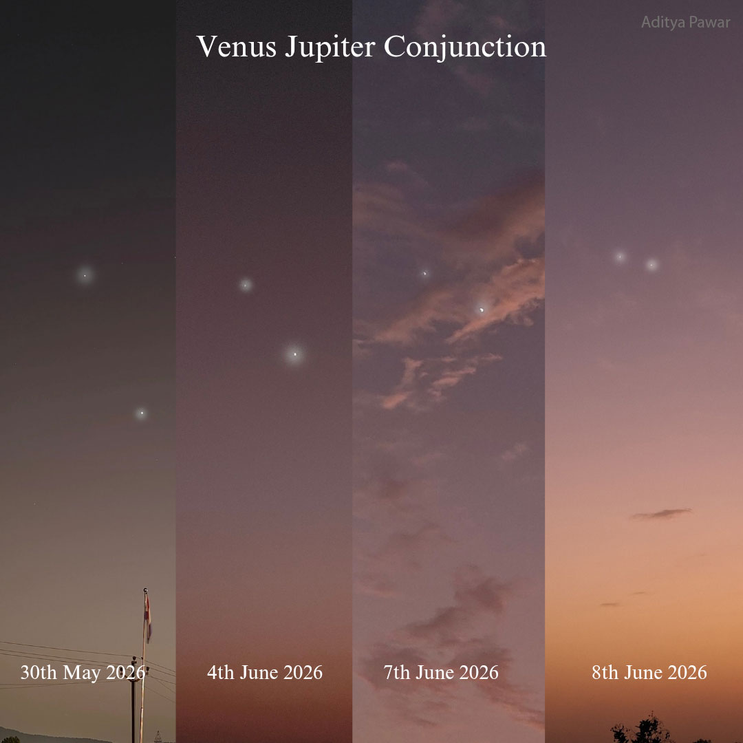 10 Days of Venus and Jupiter