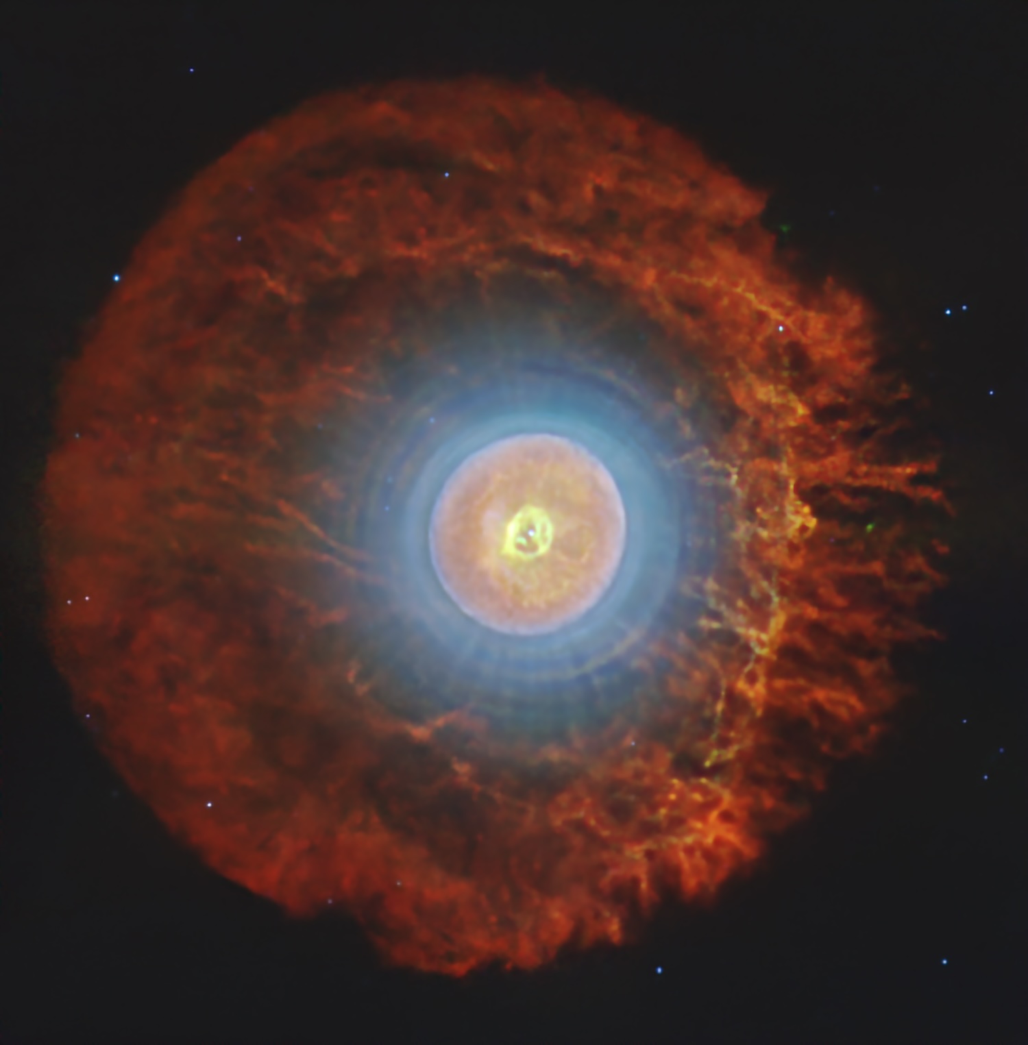 A Planetary Nebula with Cosmic Buckyballs