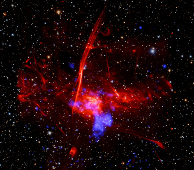 Possible Supernova Remnant in Galactic Center