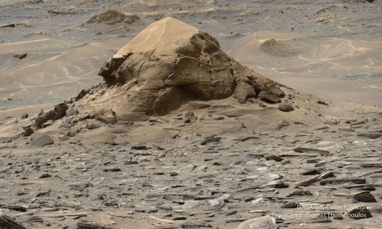 Turtle Rock on Mars