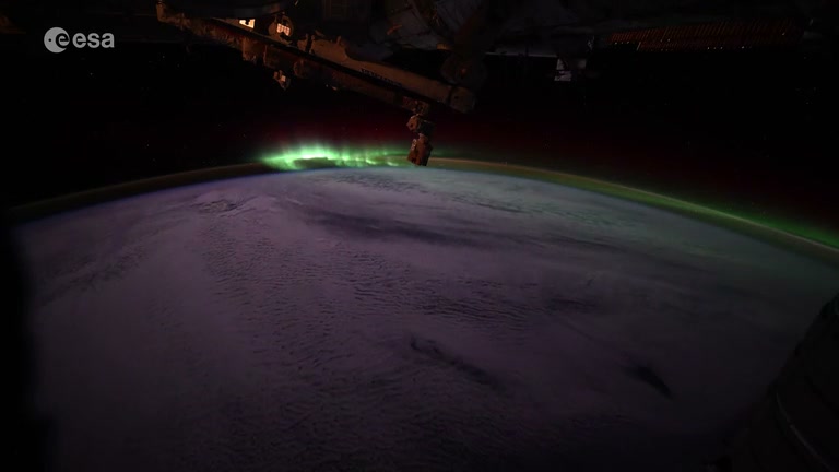Auroras from Space