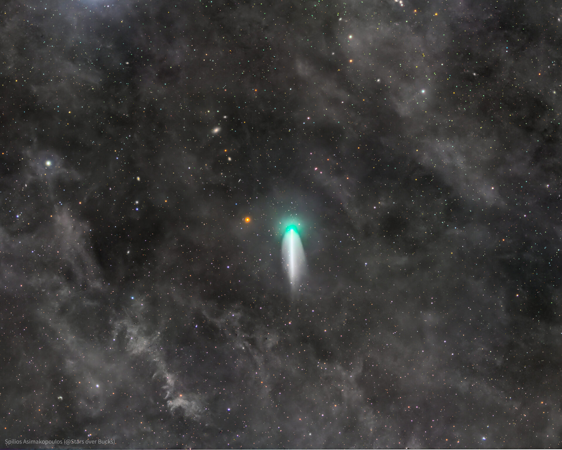 Comet 220P in Outburst
