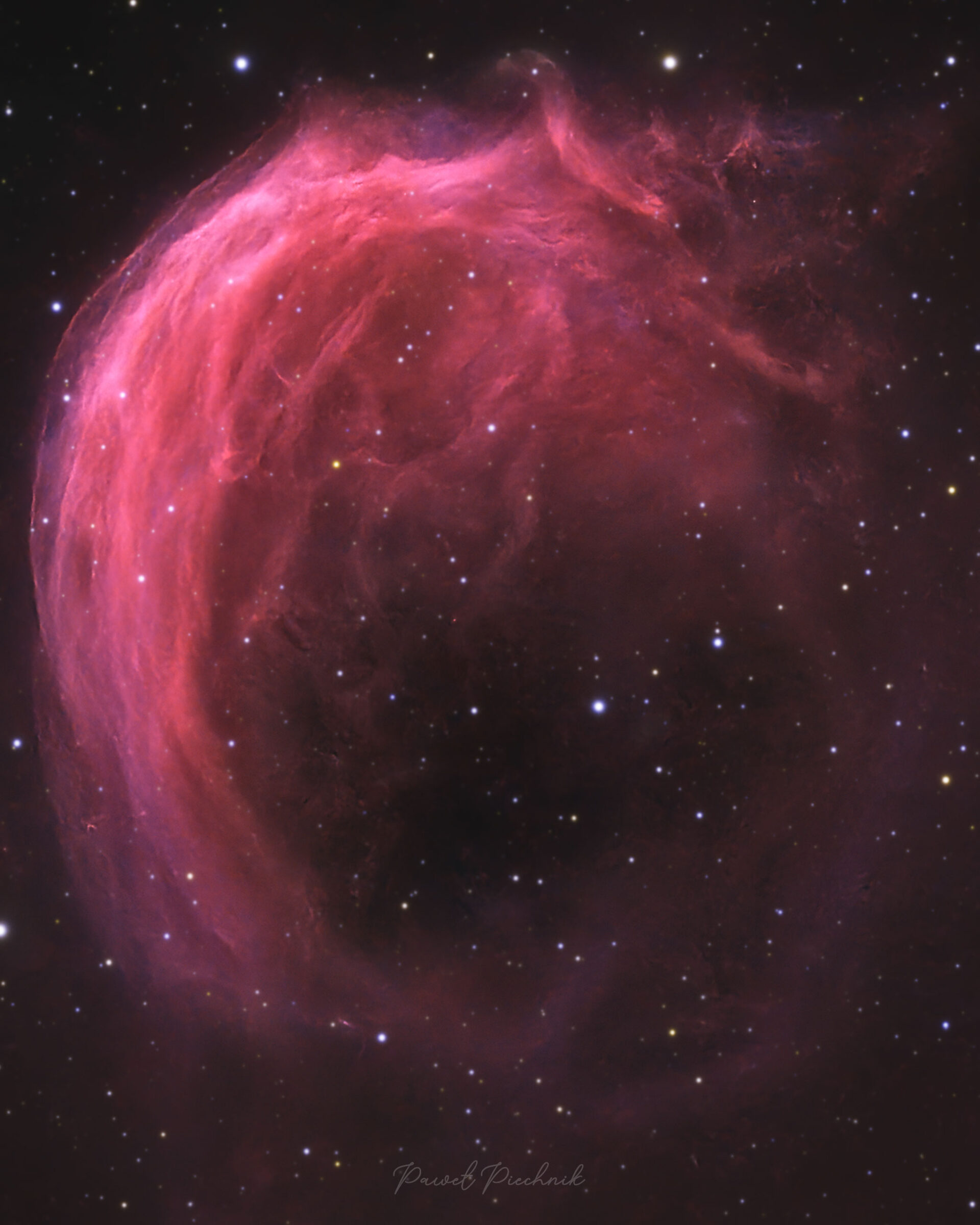 Sh2-188: The Shrimp Nebula